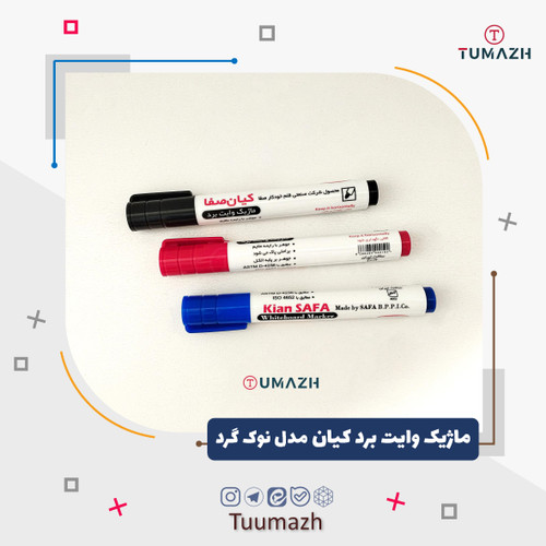 ماژیک وایت برد کیان مدل نوک گرد